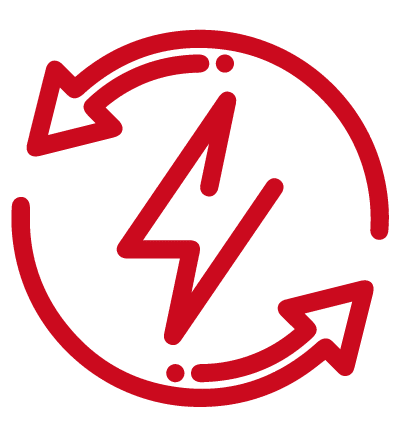Icone-Energie Améliorer l'efficacité énergétique.